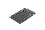 Simplecom mSATA + M.2 (NGFF) to SATA 2 In 1 Combo Adapter [SA207]