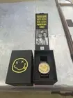 Nixon Nirvana Sentry "Wobble Yellow" Smiley Watch New
