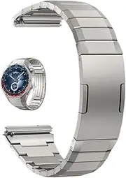 [PnterLoce] No Gaps Titanium Strap fit for Huawei Watch GT5 Pro Specialized Watch Strap