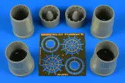aires 4751 1/48 Su27 Flanker B Exhaust Nozzles For Hobby Boss