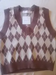Supre Knit Vest Size Xs Nwt Rrp $30
