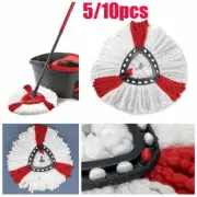 5-10Easy Wring Clean Turbo Microfibre Replacement Refill Mop Head Set for Vileda