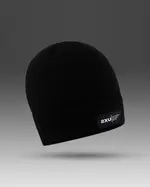 Commute Beanie, 2XU, OSFA, Black/White, Unisex