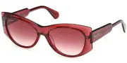 Max & Co. MO0116 69T Women’s Sunglasses Burgundy Size 56