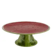 Bordallo Pinheiro Watermelon Cake Stand, 13