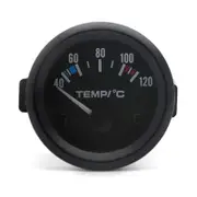 2'' 52mm Water Temperature Meter With sensor 1 / 8 '' NPT 12V Car Water Temperature Guage with LED multicolor