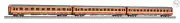 PIKO 58224 Set Of 3 Coaches FS Eurofima Of Classic IV - Scale 1:87 H0