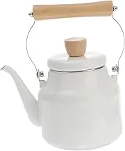 Ipetboom Enamel Teakettle Safe Boiling Kettle for Tea Coffee Healthy Materials Design for Kitchen Use for Relaxation Stress Relief