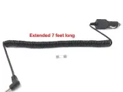 CAR Coiled Power Cord Replacement for Cobra XRS-9945 RADAR DETECTOR