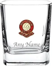 Personalised Rotherham United Football Club Mixer Glass