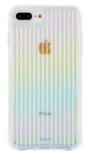 NEW Case Mate Tough Groove iPhone X and XS Case 10’ Drop Protection Iridescent