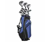 Ram Golf SDX Mens Golf Clubs Set + Bag, Left Hand, Graphite/Steel