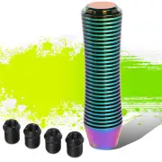 NRG Peformance Heatsink Style Short Curvy Cylinder Lever Shift Knob Neochrome