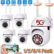 Lot Home Security Camera System 5G Wireless Wifi Cam 1080P IR Outdoor Camera