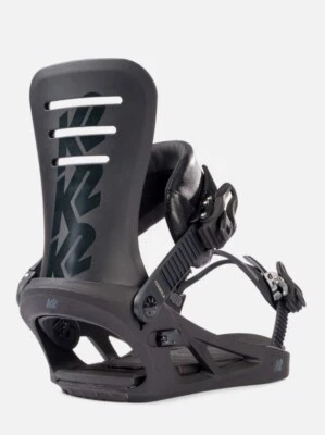2024 NIB Mens K2 Formula Snowboard Bindings $260 M black lightweight highback