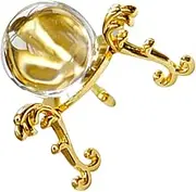 MAGICLULU 1Set Crystal Sphere Present of Clear Crystal Ball with Decorative Stand Ornament for Living Bedroom Office Decor Creative Crystal Ball Decoration