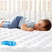 Mini Crib Mattress Protector Sheets Fitted Waterproof Mini Crib Mattress Pad ...