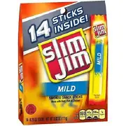 Slim Jim Mild Smoked Snack Sticks