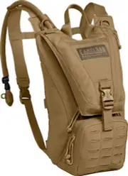 CamelBak Ambush 3L Military Spec Tactical Hydration Backpack - Short - Coyote