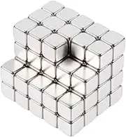 Aenienoe Pack of 68 Magnets 5 x 5 x 5 mm Small Neodymium Magnets Extra Strong for Magnetic Boards Fridge Magnet Whiteboard Magnet Crafts Mini Magnets