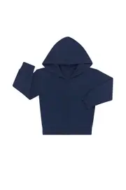 [Bonds] Bonds Kids Essentials Fleece Zip Hoodie in Almost Midnight Size: 2 2 Almost Midnight