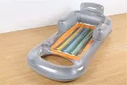 Swim Ring Airbeds Water Float Inflatable Water Lounge Chair with Armrest Sofa Floating Water Swimming Ring Water Toy LWX