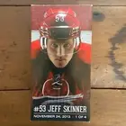 Jeff Skinner #53 Carolina Hurricanes Bobblehead NHL Nov 24 2013 New