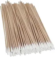 Minkissy Single-head Cotton Sticks Swabs 4 Packs of Cotton Buds for Pet Cleaning Sanitation (400pcs)