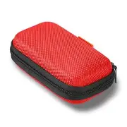 Rectangle Small EVA Case - Portable Protection Hard Shell Exterior Red
