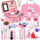 Kids Washable Makeup Girls Toys, Girls Makeup Kit for Kids Make up Set Real AU