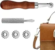 Leather Stitching Spacer | Leather Craft Marker Embossing System,Arts Crafts Accessories, Multifunctional Leathercraft Spacing Tool
