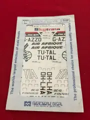 DC-10 Laker,Sky Train Finnair Airplane model decal 144th scale