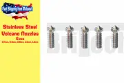 Stainless Steel Volcano Nozzle All Metal 1.75 Volcano Hotend .4/.6/.8/1.0/1.2mm
