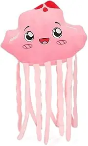 11'' Pink Plush Toy Super Soft Filling Doll Jellyfish Animal Plush Pillow Kawaii Room Decoration