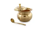 Brass Ghee Pot