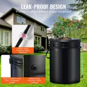 DWC Hydroponic Grow System 8 Bucket Deep Water Culture with Air Pump