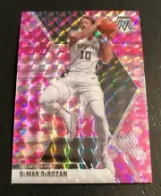 2019/20 Panini Mosaic PINK CAMO PULSAR Prizm DEMAR DEROZAN Spurs #184