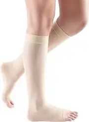 mediven sheer & soft for Women, 15-20 mmHg Calf High Open Toe Compression...