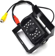 PolarLander Universal Waterproof Car Rear View Camera Truck Backup Camera Heavy Duty 18 LED IR Night Vision 12V 24V