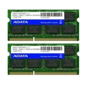 ADATA 16GB Kit 2x 8GB DDR3L 1600MHz PC3L-12800S 1.35V Laptop Memory Notebook RAM