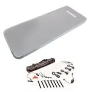 Kings Self-Inflating Foam Mattress - Single + Illuminator 4 Bar Camp Light Kit