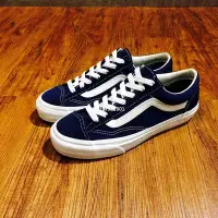 在飛比找Yahoo!奇摩拍賣優惠-(smart) Vans Style36 深藍 麂皮 帆布 