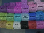 1/2"x10 Yards DIAMOND MESH WRAP ROLL SPARKLE RHINESTONE Crystal Ribbon