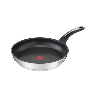 【Tefal 特福】精靈複合不鏽鋼28CM不沾鍋平底鍋(電磁爐適用)