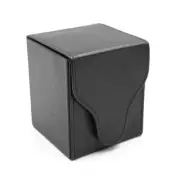 Square Blue PU Leather Watch Display Box Jewelry Storage Case