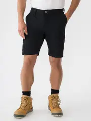 King Gee Trademark Cargo Shorts Black