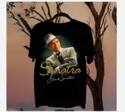 Frank Sinatra Signature Gift For Men Women Black All Size T-Shirt