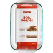 Pyrex Deep Glass Baking Dish 9" x 13"