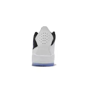 Nike 休閒鞋 Jordan Courtside 23 運動 男鞋 喬丹 氣墊 避震 皮革 穿搭 白 黑 AR1000-104 [ACS 跨運動]