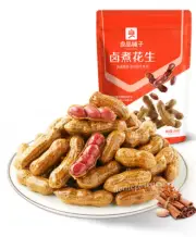 268g x 2 Bags Liangpinpuzi Peanuts Chinese Snacks 良品铺子卤煮花生